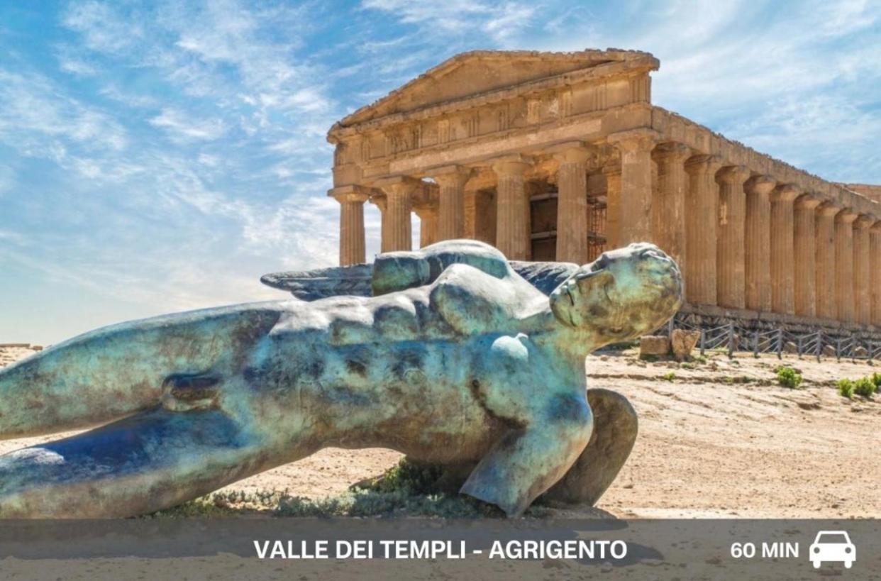 Centro Storico Sciacca - Casa Di Pisa Cortile Termine Villa Exteriör bild